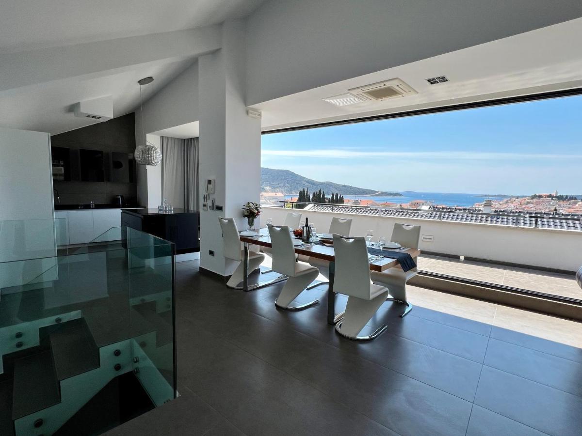 Luxury Laurus Penthouse With Awesome Sea View Apartman Primošten Kültér fotó