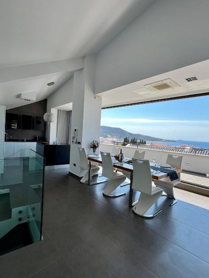 Luxury Laurus Penthouse With Awesome Sea View Apartman Primošten Kültér fotó